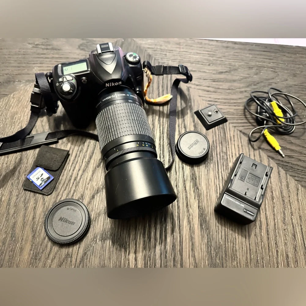 Nikon D50 and 70-300mm lens